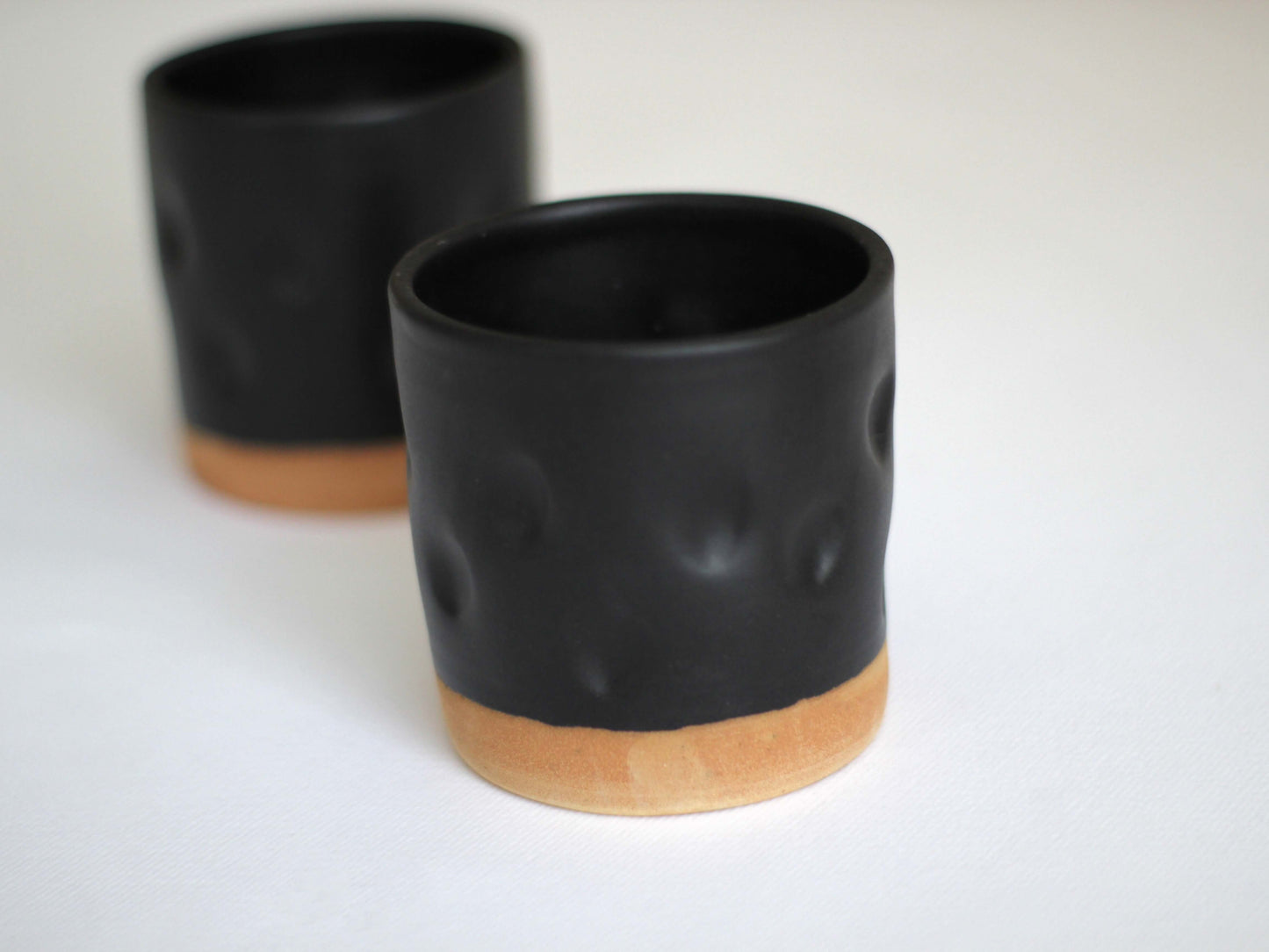 Pahar din ceramică cu design amprentă