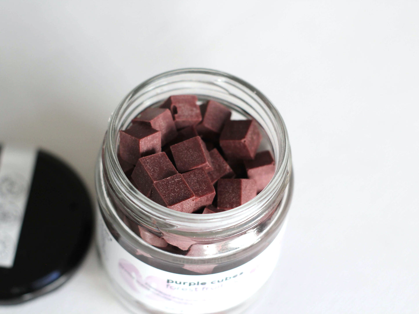 Toffee Fudge - Purple - cuburi cremoase cu fructe de pădure