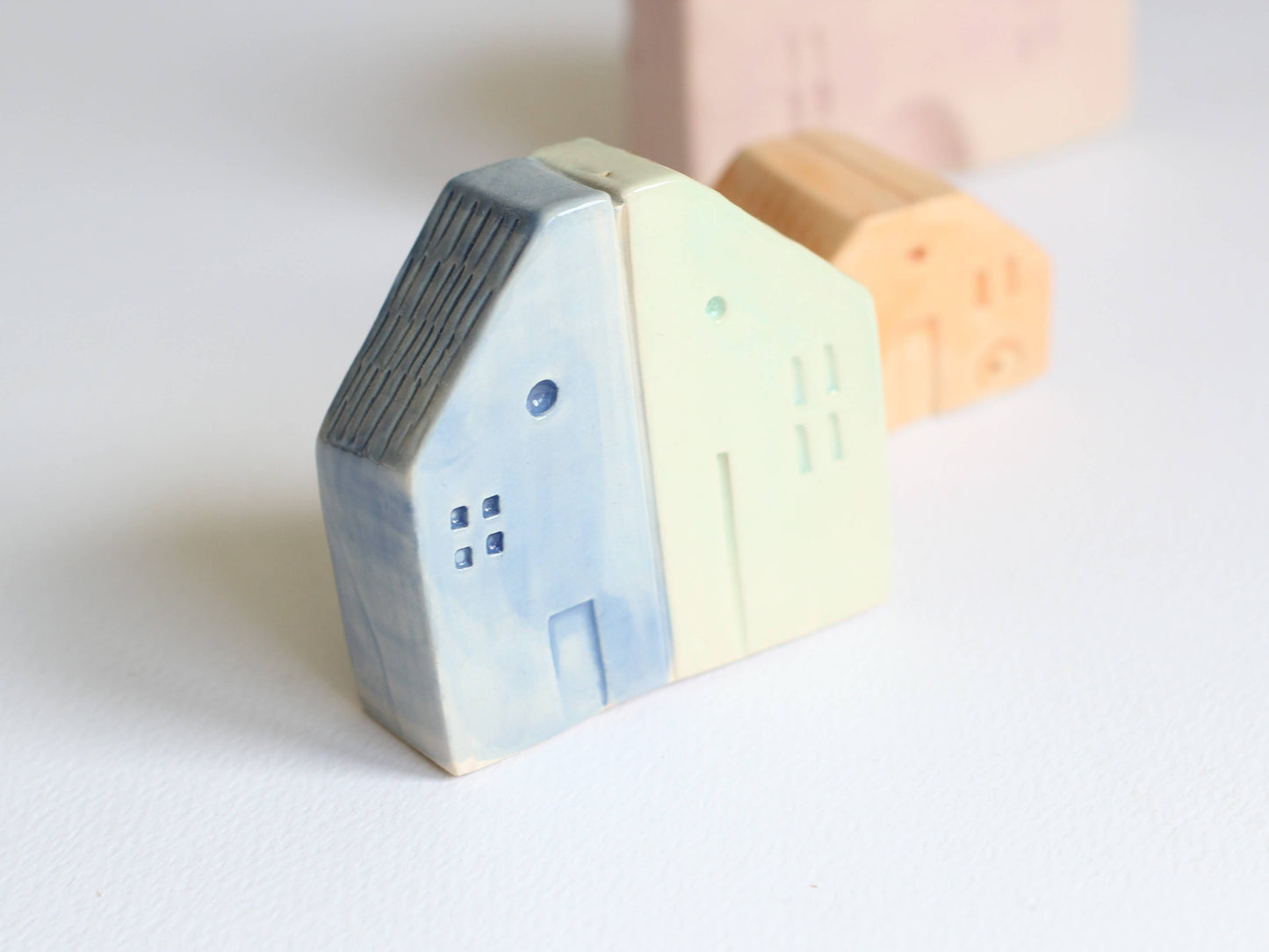 casute din ceramica lucrate manual