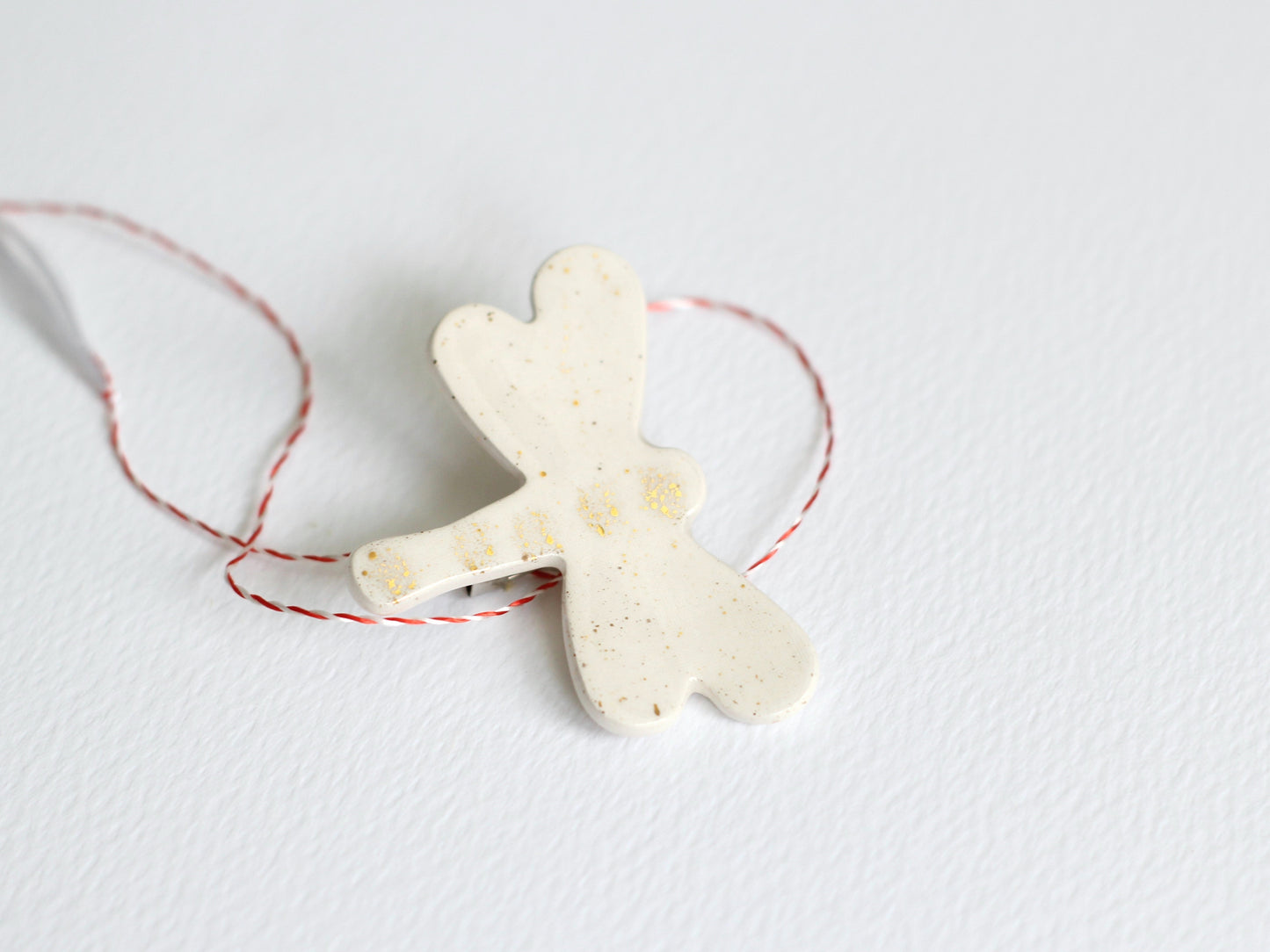 broșă mărțișor ceramică