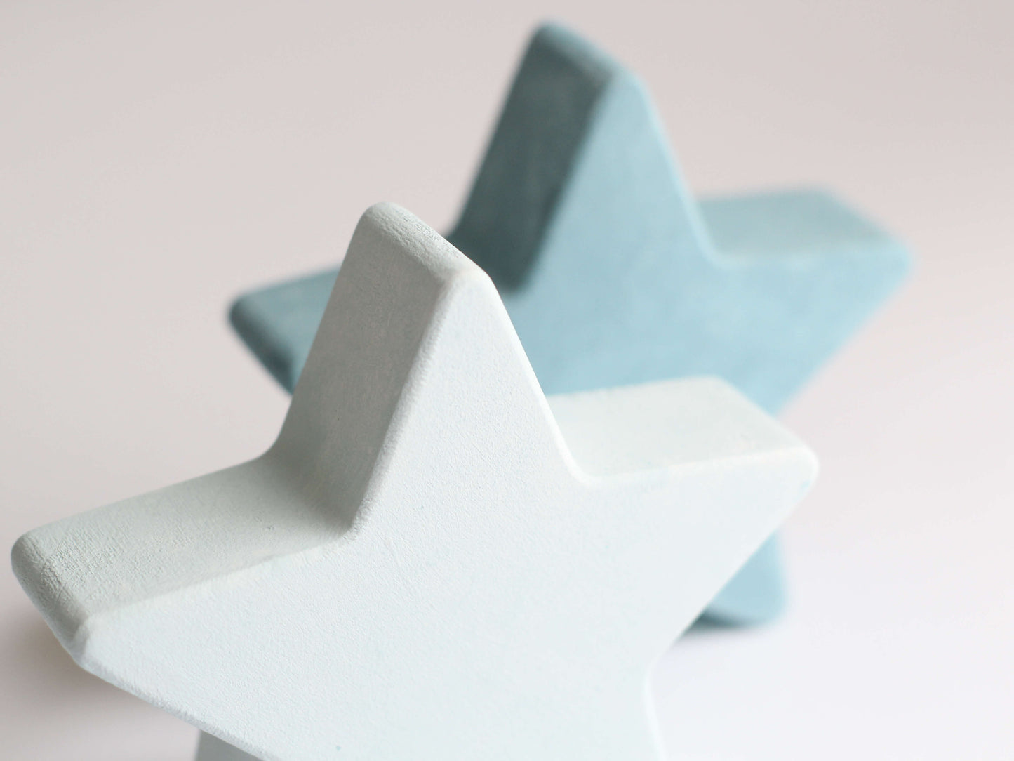 decoratiune stea din lemn