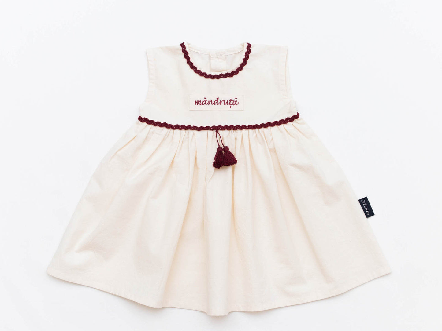 Rochiță din pânză Mândruță Atelier Mandra Chic