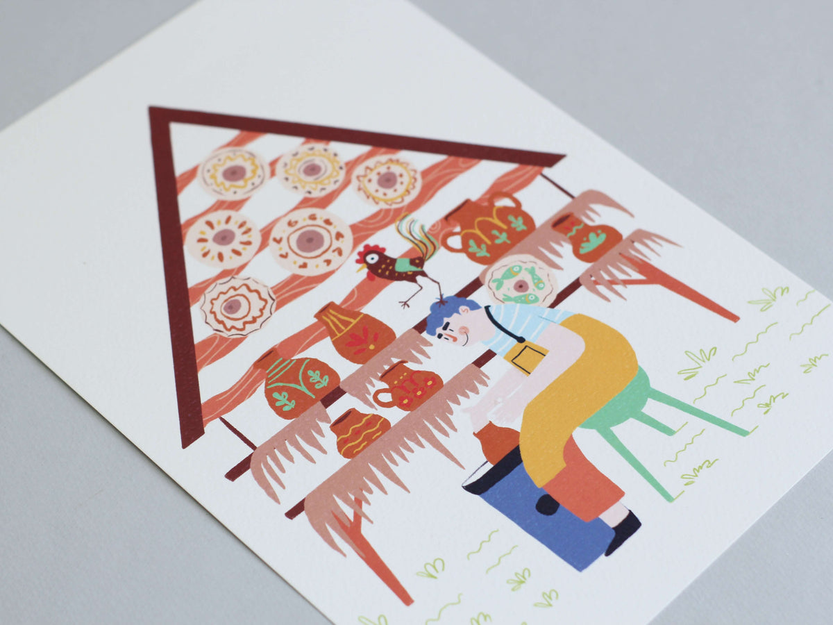 Art print Cocoșul de Hurez
