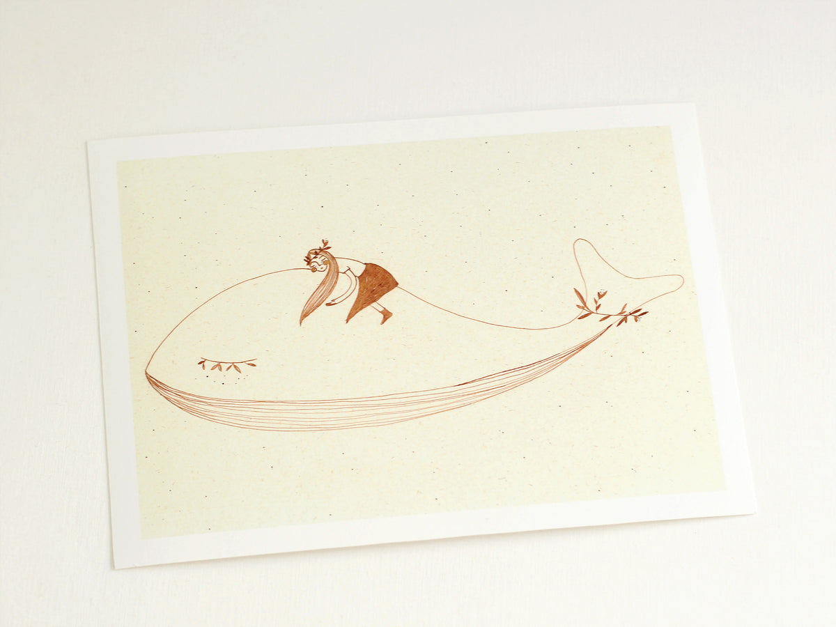 Art print The Little Girl's Dream