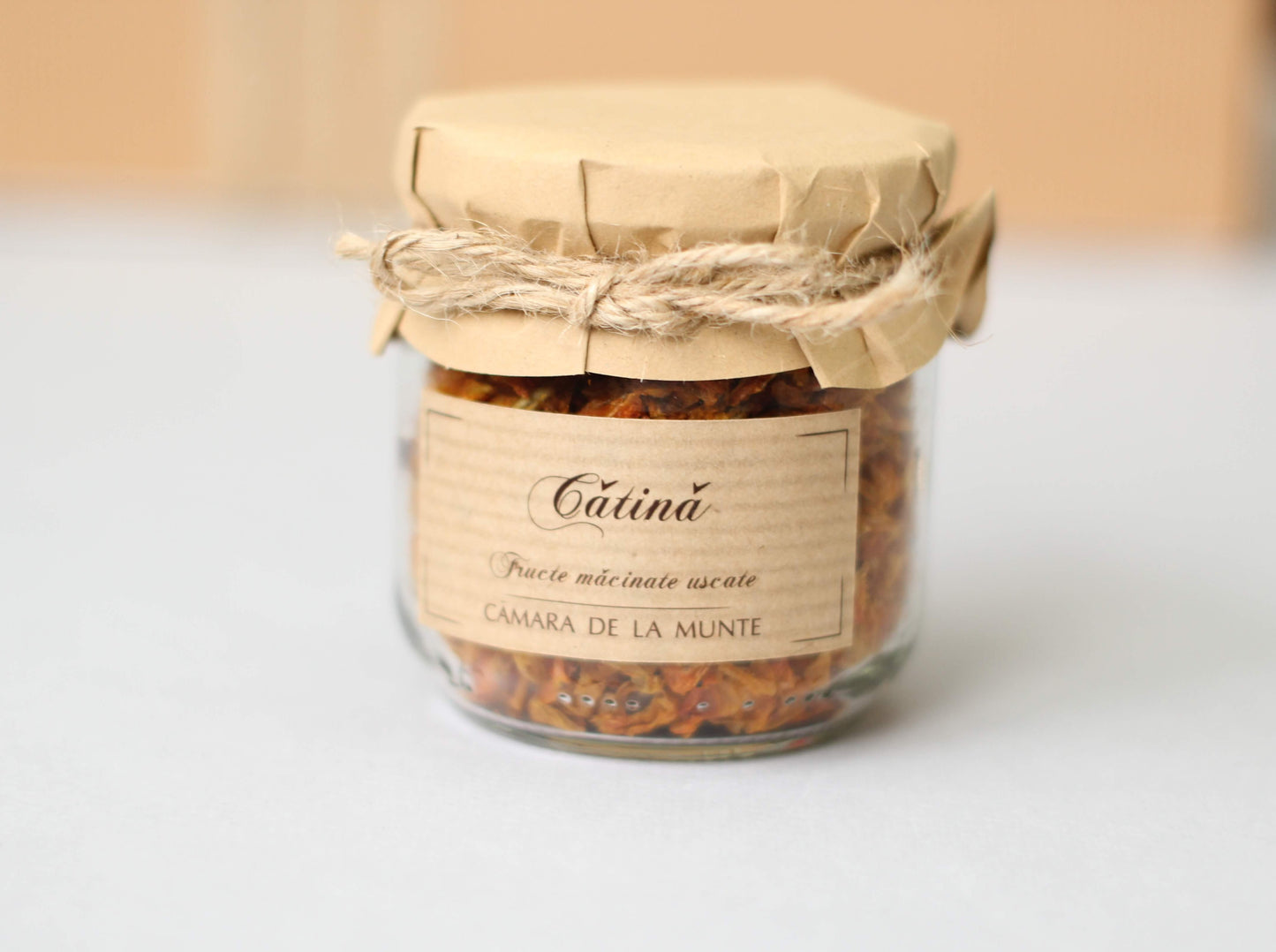 ceai de catina in borcan de sticla