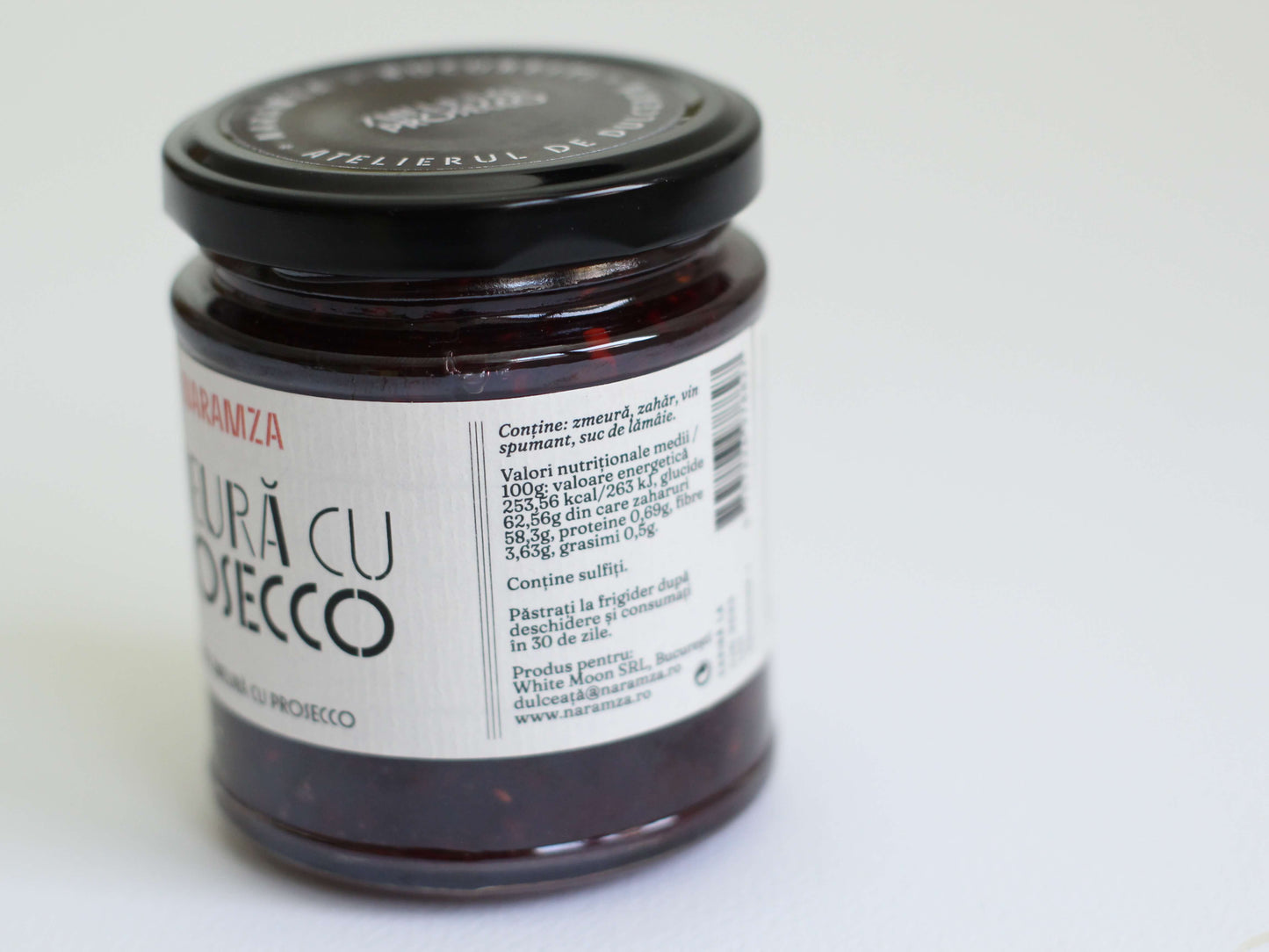 dulceara zmeura cu prosecco