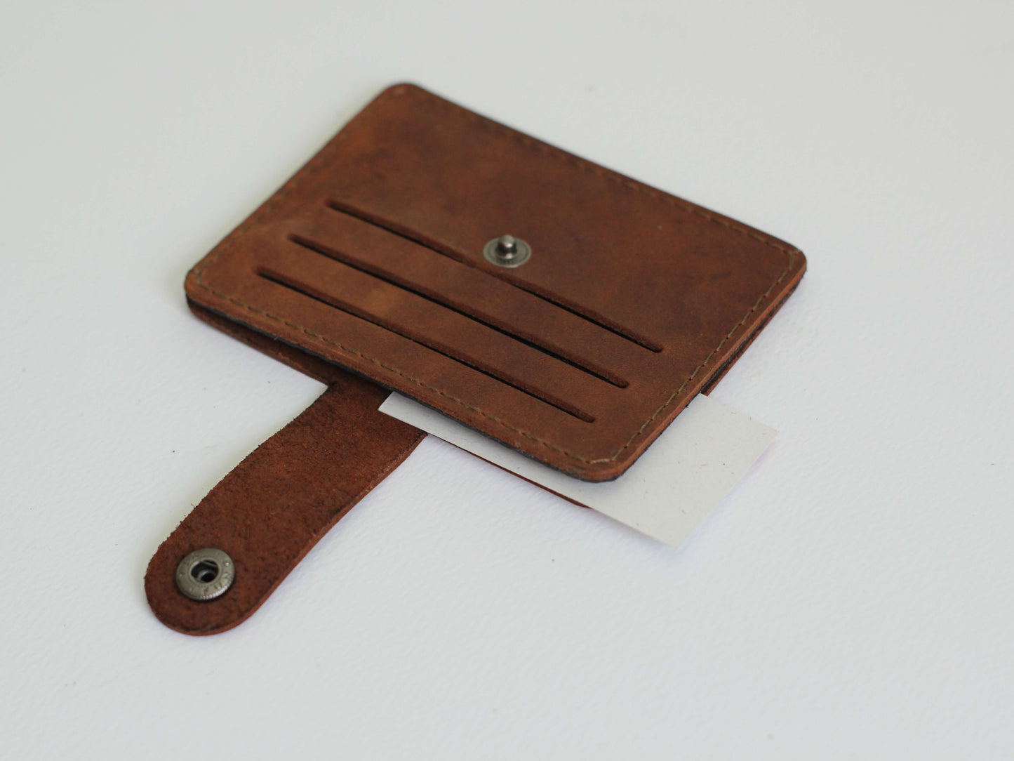 port-acte piele maro