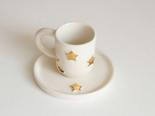 Cană și farfurioară My Moon and Stars
